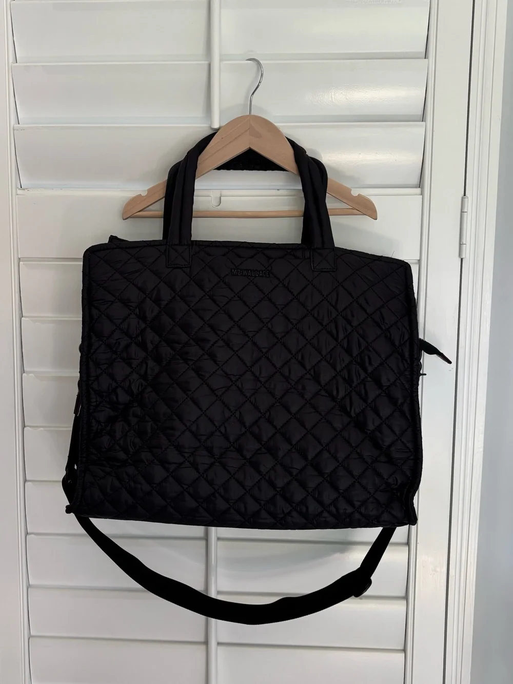 MZ Wallace Black Large Metro Box Tote II